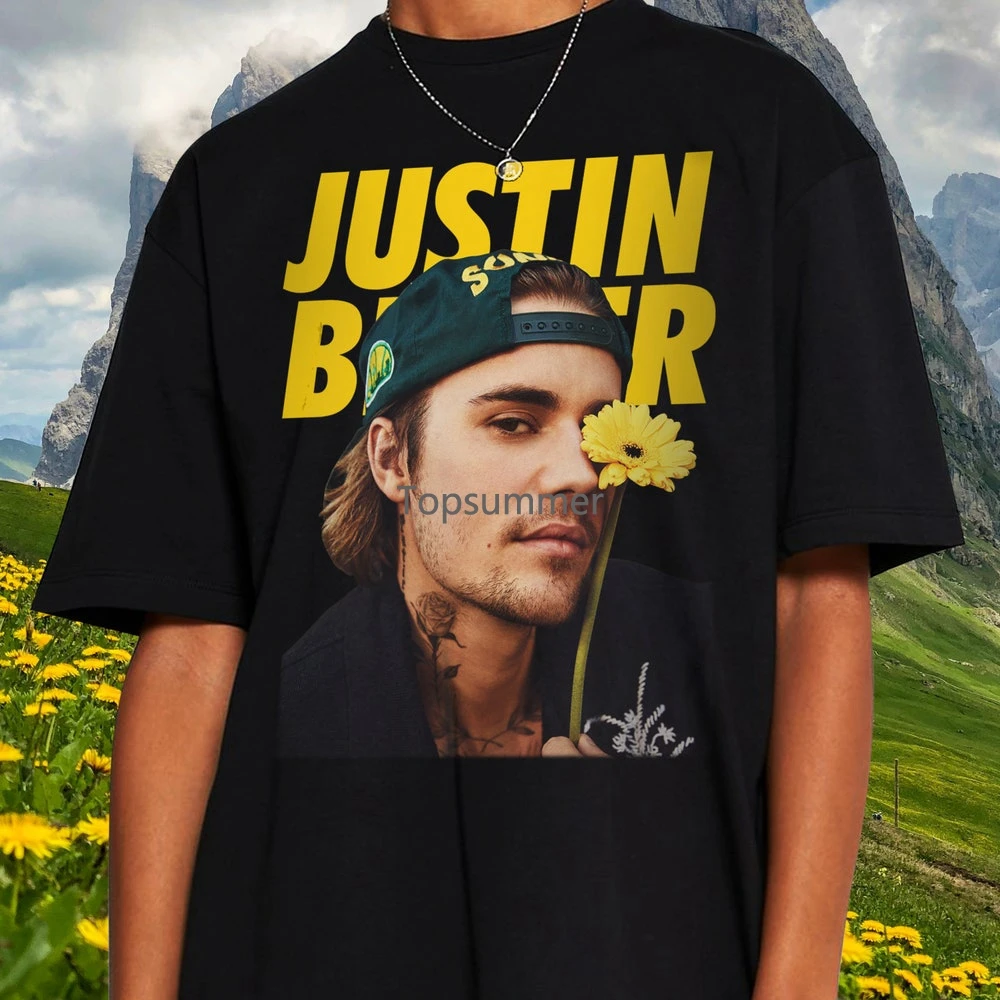 

Meet Justin Bieber Justin Bieber Flower Shirt Rap Hip Hop Shirt Jb Changes Shirt Jb Justice Shirt Unisex Heavy Cotton Tee