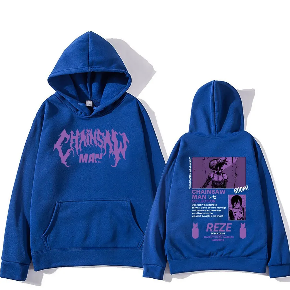 

Anime Chainsaw Man Reze Print Hoodie Manga Long Sleeve Kids Sweatshirt Gilrs Casual Pullovers Autumn Winter Tops Boys Clothes
