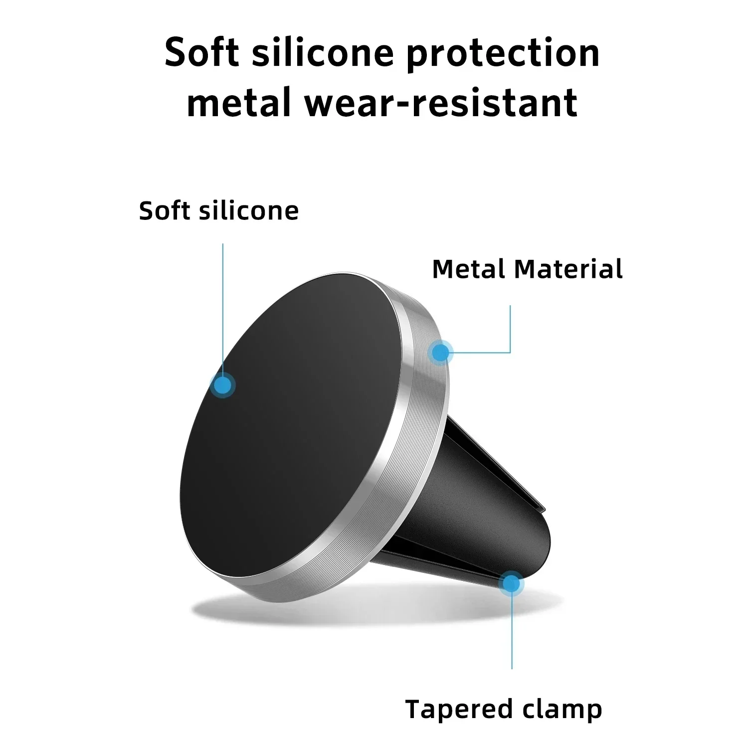 Автомобильный магнитный держатель для телефона на вентиляционное отверстие