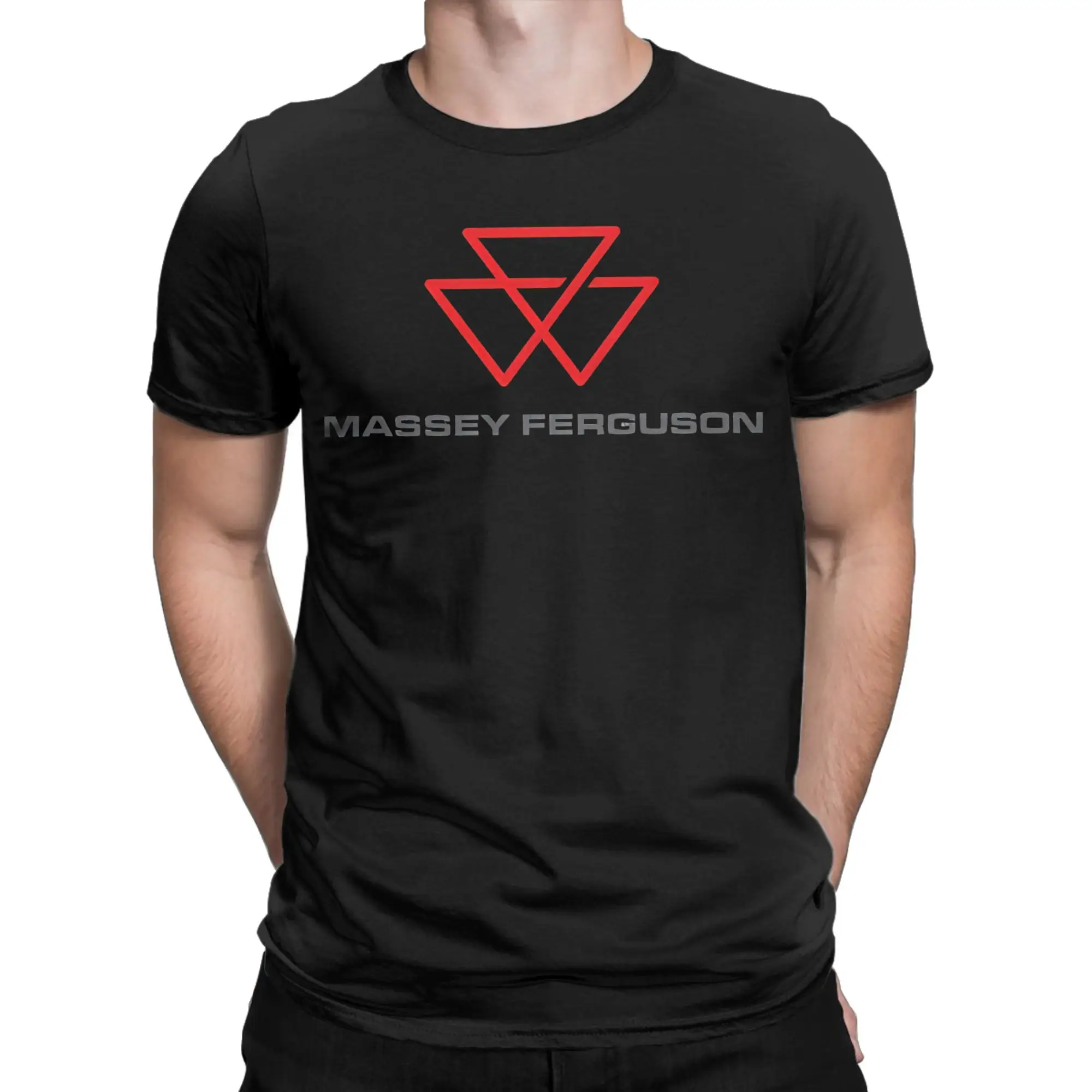 Фото Футболка Labor Novelty из 100% хлопка, футболки Massey Ferguson для мужчин №1