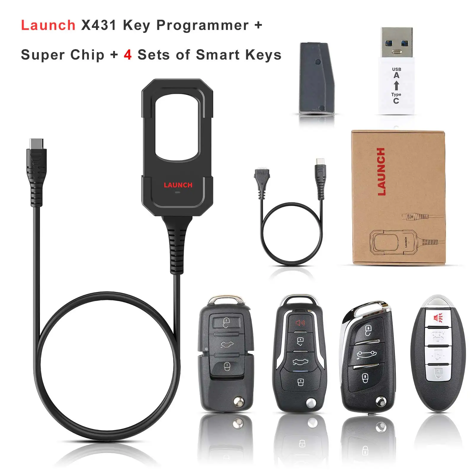 

Запуск X431 Key Programmer Remote Maker используется только с программатором ключей LAUNCH X431 IMMO ELITE / IMMO PLUS