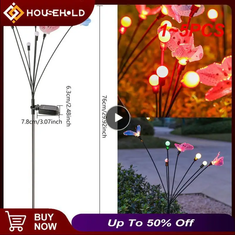 

1 ~ 5 шт., фонари на солнечной батарее