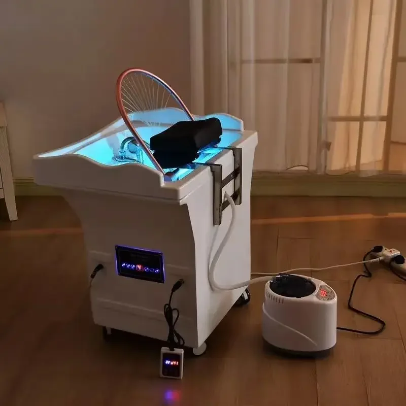 Мобильный резервуар для воды кресло мытья шампуня массажная головка спа