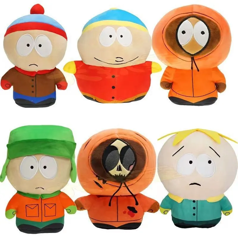 

South North Park Plush Toys Soft Cotton Stuffed Plush Doll Toy Fluffy Stuffed Ornaments Gift Anime Cartoon Fans Children Adults