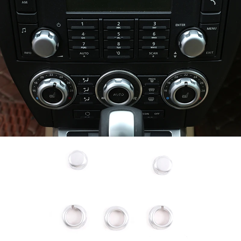

Аксессуары для интерьера автомобиля ABS 5 шт. подходит для Land Rover Freelander 2 2007-2012 кондиционер воздуха Ручка отделки