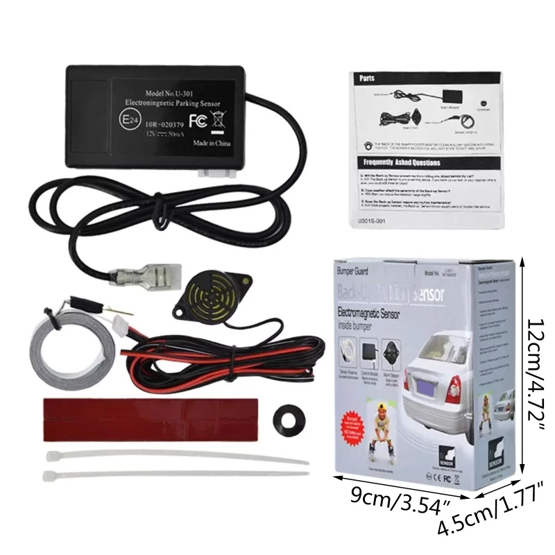 SZYU Интеллектуальный радар заднего хода с электромагнитной индукцией контроль