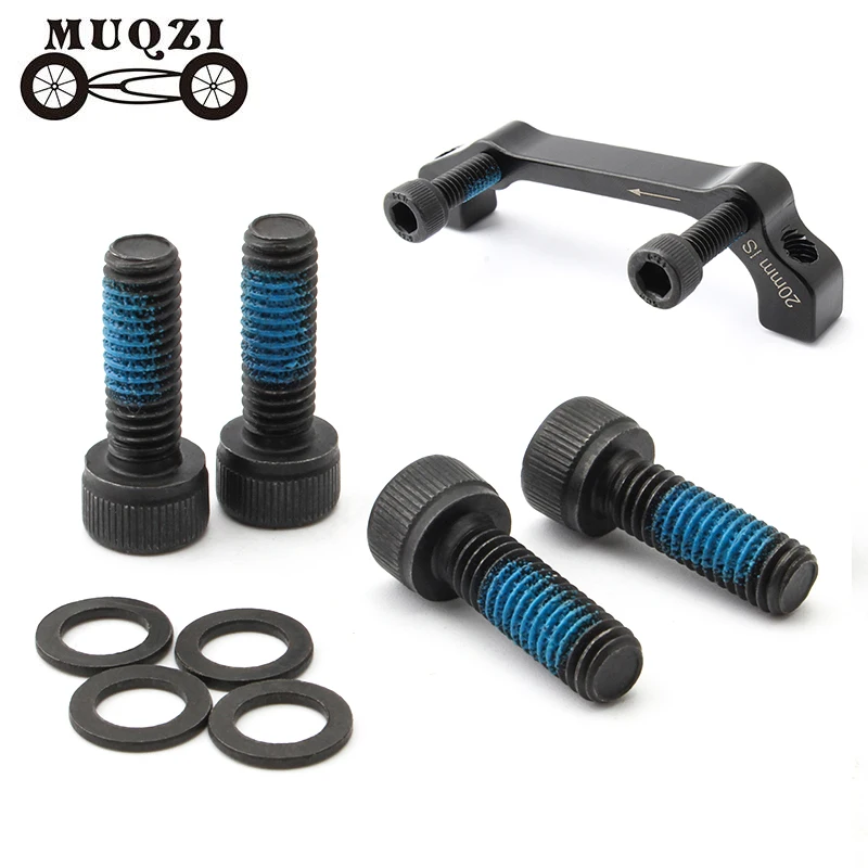 MUQZI 4Pcs Bike M6 Disc Brake Adapter Screw M6*18/35mm Brake