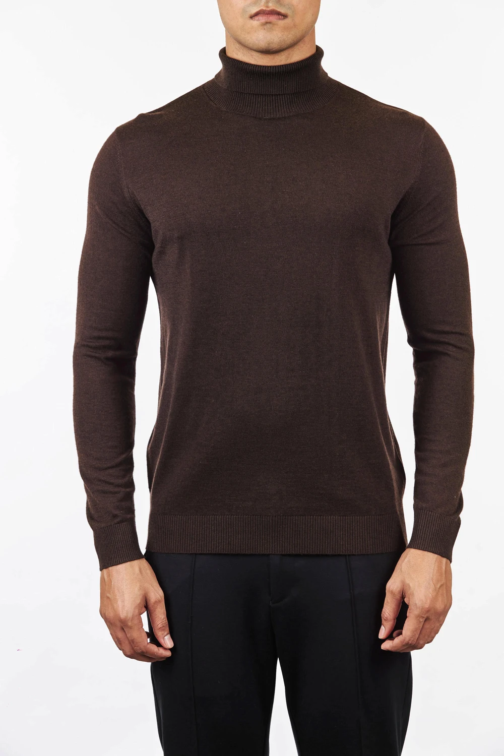 

BILLIONAIRE OECHSLI Sweater Cashmere men's 2024 new autumn winter warm High collar elasticity big size M-4XL Long sleeved shirt