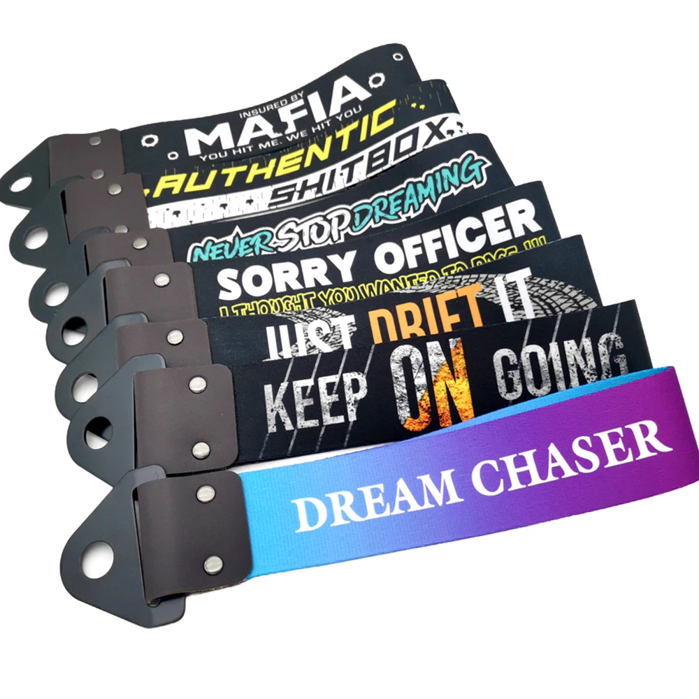 Новейший буксирный ремень для гоночного спортивного автомобиля JDM универсальный