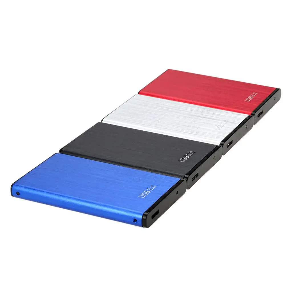 Алюминиевый корпус USB 3.0 к SATA 2 5 дюйма чехол для жесткого диска 6 Гбит/с HDD \ SSD