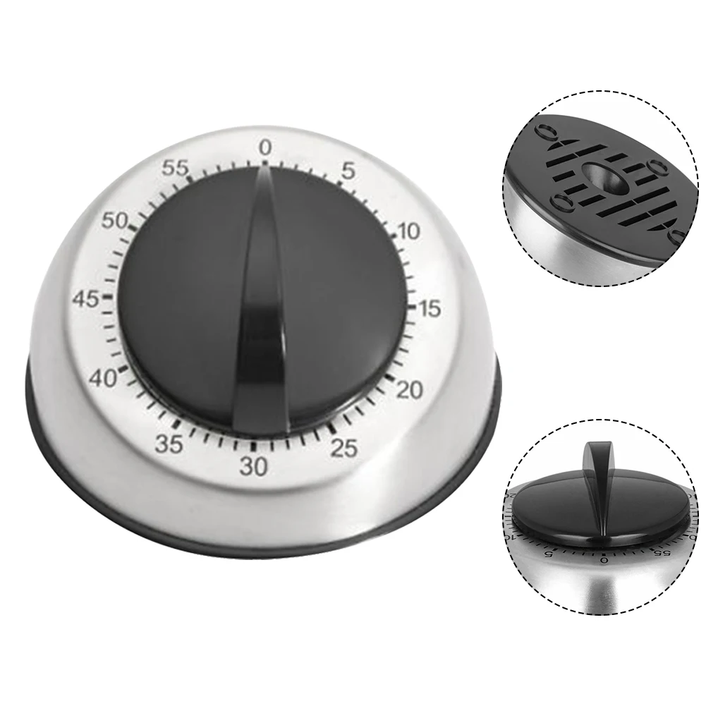 

Cooking Timer Kitchen Timer 60-Minute Timer Cooking Time Manager Kitchen Ring Bell Kitchen Tools For Kitchen Durable