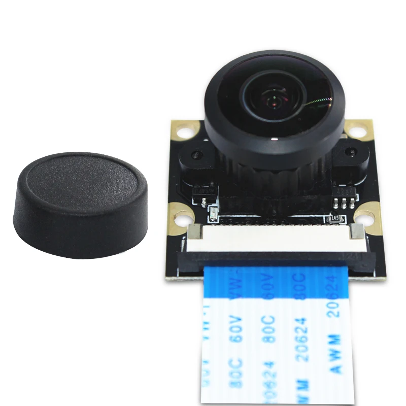 

5MP OV5647 Panoramic Super Wide Angle 222 Degree Raspberry Pi CSI Interface Camera Module