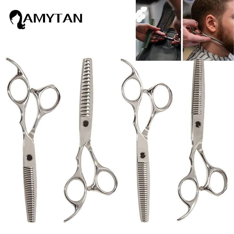 

6 inch Professional Salon Barber Scissors Cutting Hairdressing Scissors Fishbone Teeth Thinning Shears Scissors Styling Tools