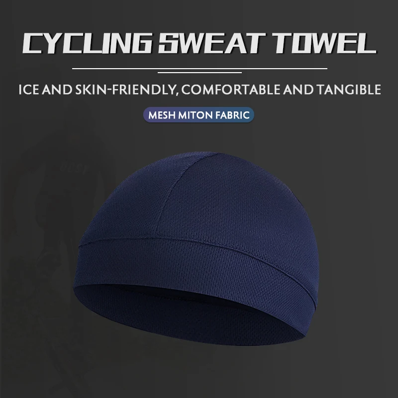 

Cycling Caps Ice Mesh Eye Caps Cycling Headwear MTB Bike Motorcycle Helmet Liner Summer Unisex Quick Dry Cycling Cap Anti-UV