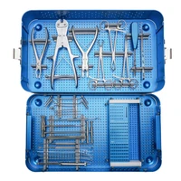 china manufacture orthopedic surgical instruments micro plate instruments set general surgical instrument set