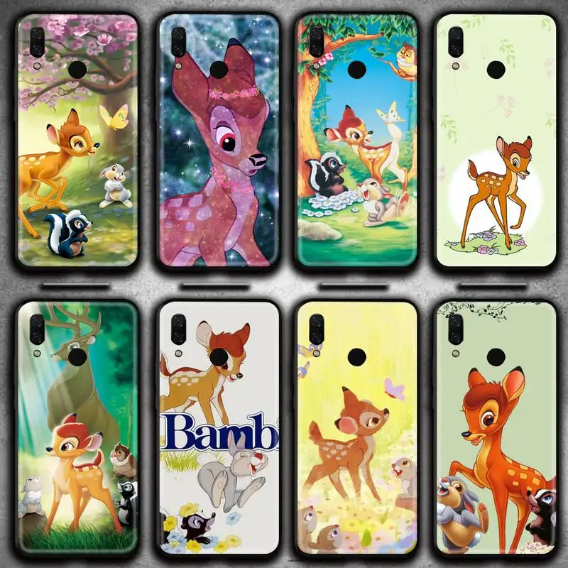 

Cute Bambi Phone Case for Huawei Y6P Y8S Y8P Y5II Y5 Y6 2019 P Smart Prime Pro