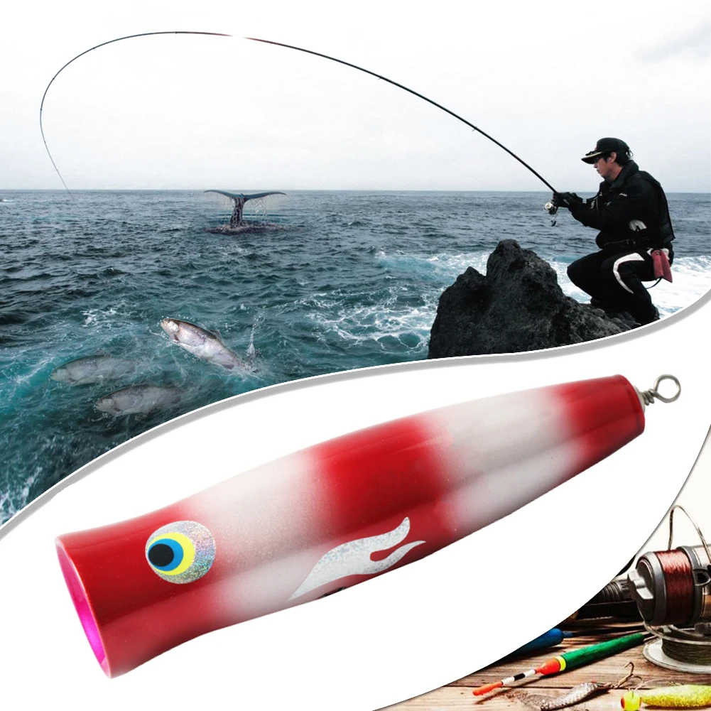 

Светящиеся рыболовные приманки, 20 см, 185 г, 3D имитация, деревянные бионические плавательные приманки, приманки с эффектом рыбьего глаза, светоотражающие, прочные, для ловли рыбы