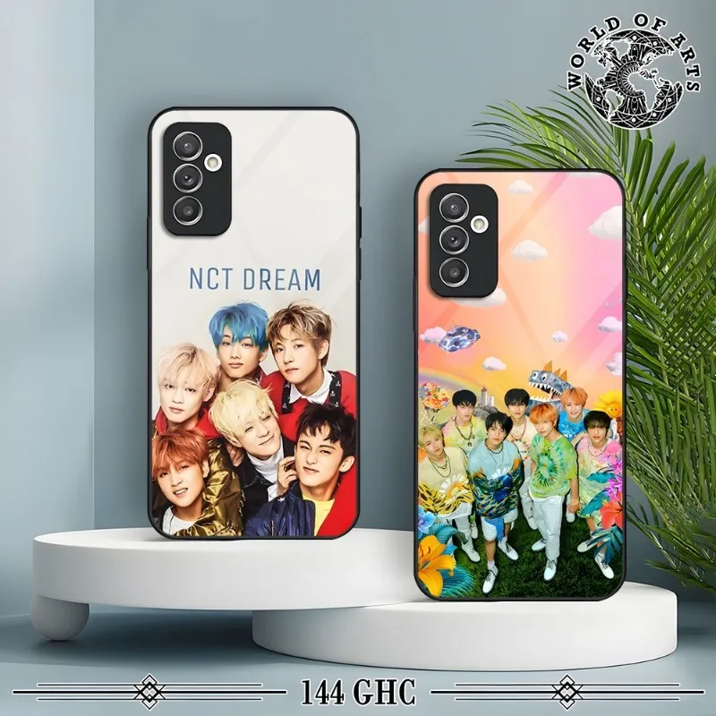 Kpop NCT127 чехол для телефона Samsung A21 A50 A20 A32 A52 A71 A51 A40 Galaxy A14 A54 A34 M14 стеклянный дизайнерский чехол