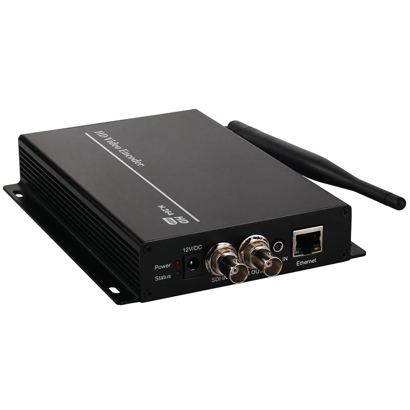 

unisheen h.265 video stream encoder low lantency transmitter camera to ip live broadcast facebook youtube ustream wowza