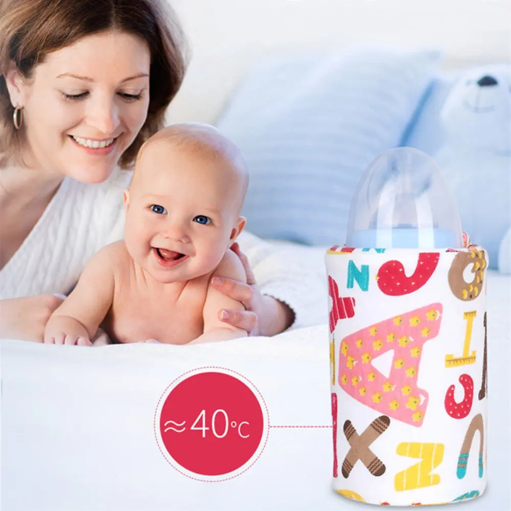 

Зимняя USB-грелка для детских бутылочек для кормления, уличная портативная чашка с подогревом, обогреватель для бутылочек для младенцев, Тер...