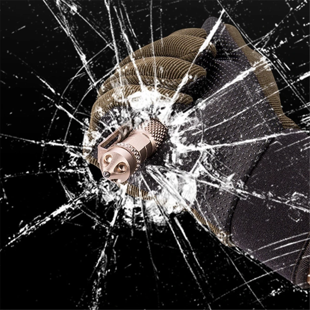 Высококачественная металлическая цветная тактическая Защитная ручка