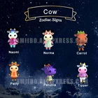 Карты с принтом коровы и животных NFC NTAG215, карты с принтом для игр