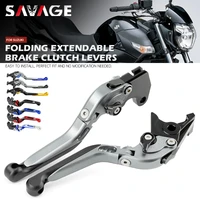 brake clutch levers for suzuki gsr 600 750 400 intruder vl125 tl1000s gz250 motorcycle folding extendable adjustable accessories