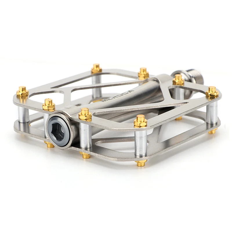 Титанивая педаль для горного велосипеда 88x81 мм 9/16 дюйма герметичный подшипник