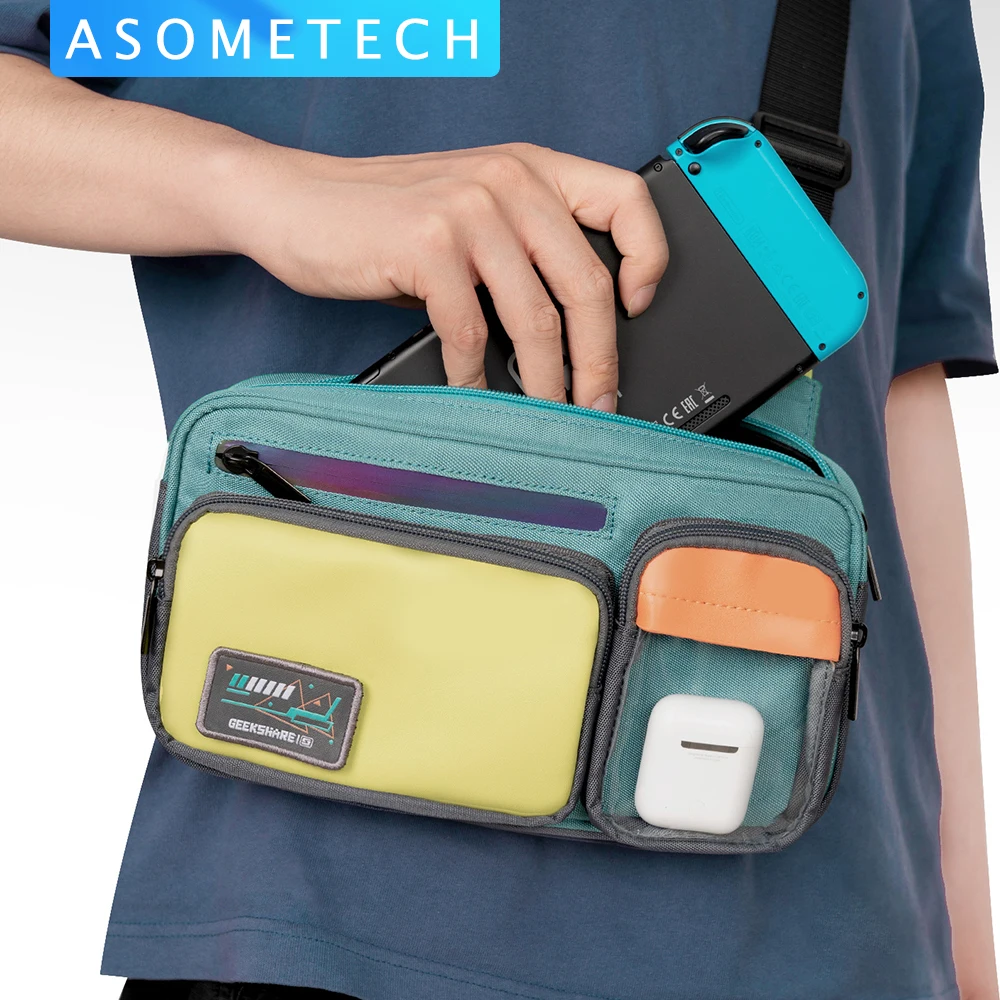  Сумка через плечо для Nintendo сумка Switch портативная дорожная сумка через плечо сумка для хранения для Nintendo Switch Lite сумка чехол для консоли 