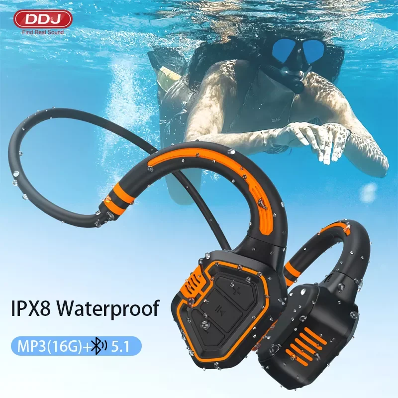 

NEW2023 For Xiaomi Huawei Bone Conduction Earphone IPX8 Waterproof Wireless Headphones Sports Outdoor Running Earbuds Bluetooth