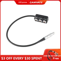 camvate rs 3pin power splitter 1 to 3 38cm rs 3pin cable for camera cage rig