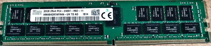 

RAM HMA84GR7MFR4N-UH 32G 2RX4 PC4-2400T-RB1 memory stick