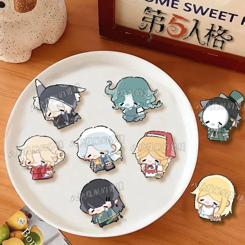 8 шт. аниме Identity V брошь Anne Lester значок для косплея мультяшные булавки украшение