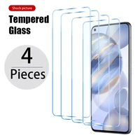 4pcslot tempered glass for huawei honor 50 10 30 lite 10i 20i 30i 20 pro protective glass for honor 8x 8c 9c 9a 8a 9x premium