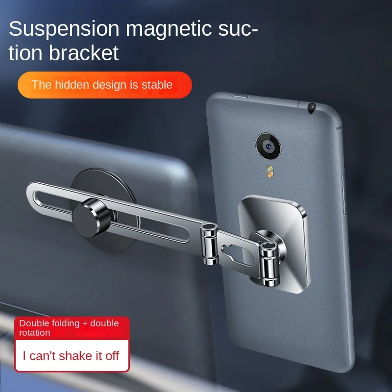 

New Car Mount Mobile Phone Holder Screen Adjustable 360 Degree Rotatable Retractable Magnetic Car Phone Holder For Tesla Desktop