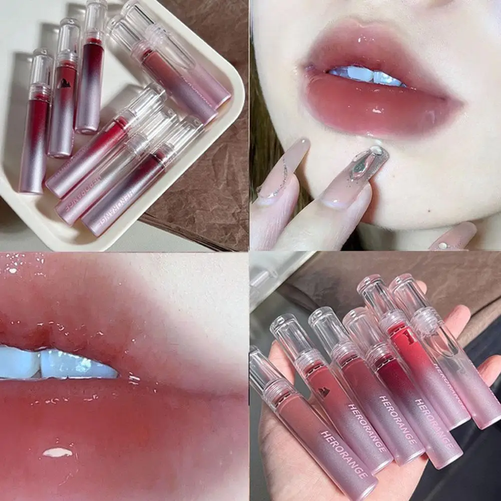 

Mirror Lip Gloss Moisturizing Liquid Lipstick Cosmetics Lip Non-stick Tint Lip Sexy Women Waterproof Korean Makeup Glaze Cu P7U8