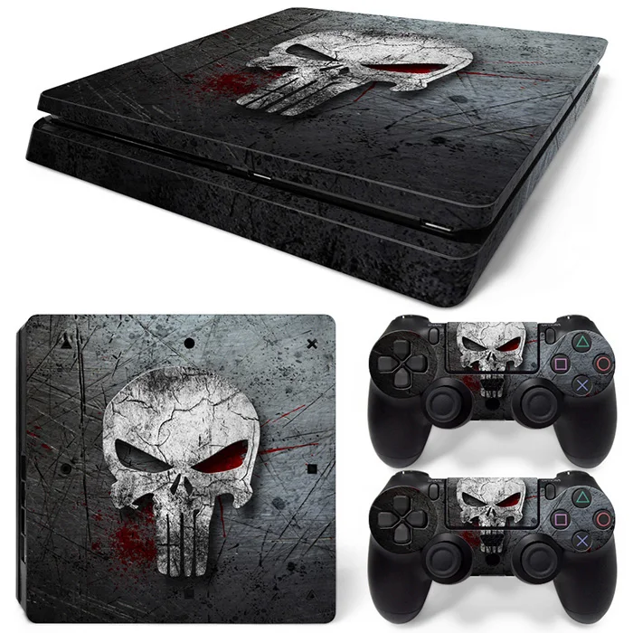 Тонкая наклейка для консоли PlayStation 4 и контроллеров PS4 Slim на контроллер геймпада |