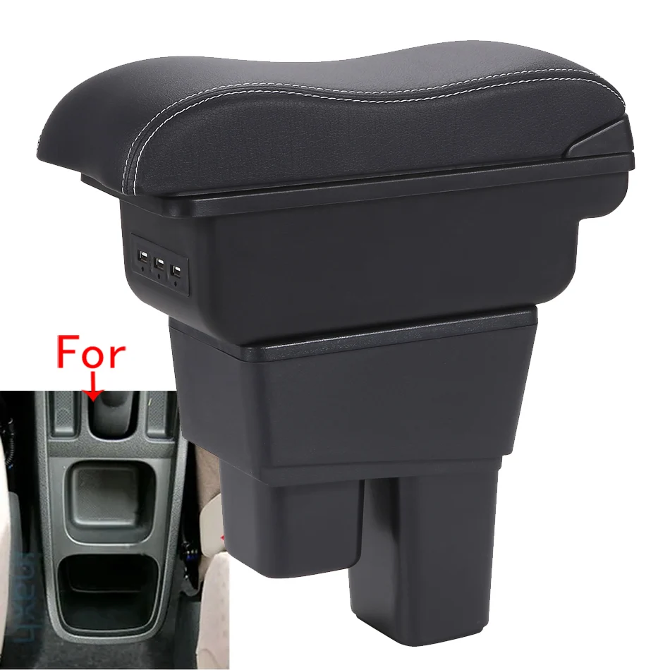 Подлокотники Honda Jazz CNDI известные в качестве Podlokeytnik для Fit 2 кожа АБС-пластик