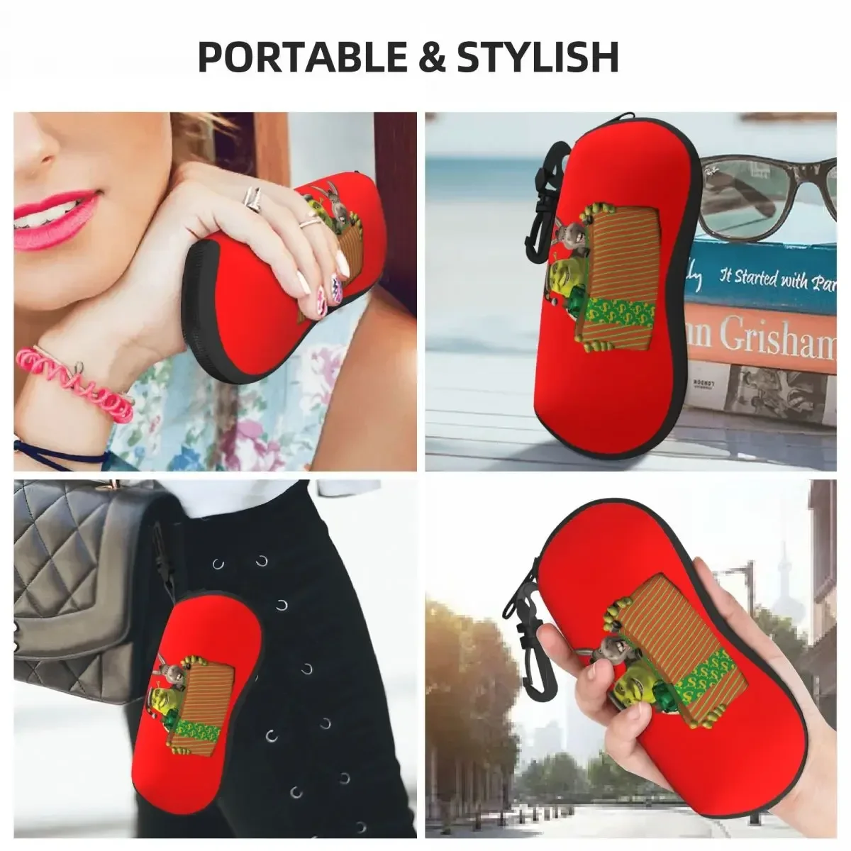 Рождественские шрелки и Ослик на заказ праздничная коробка оболочка для очков