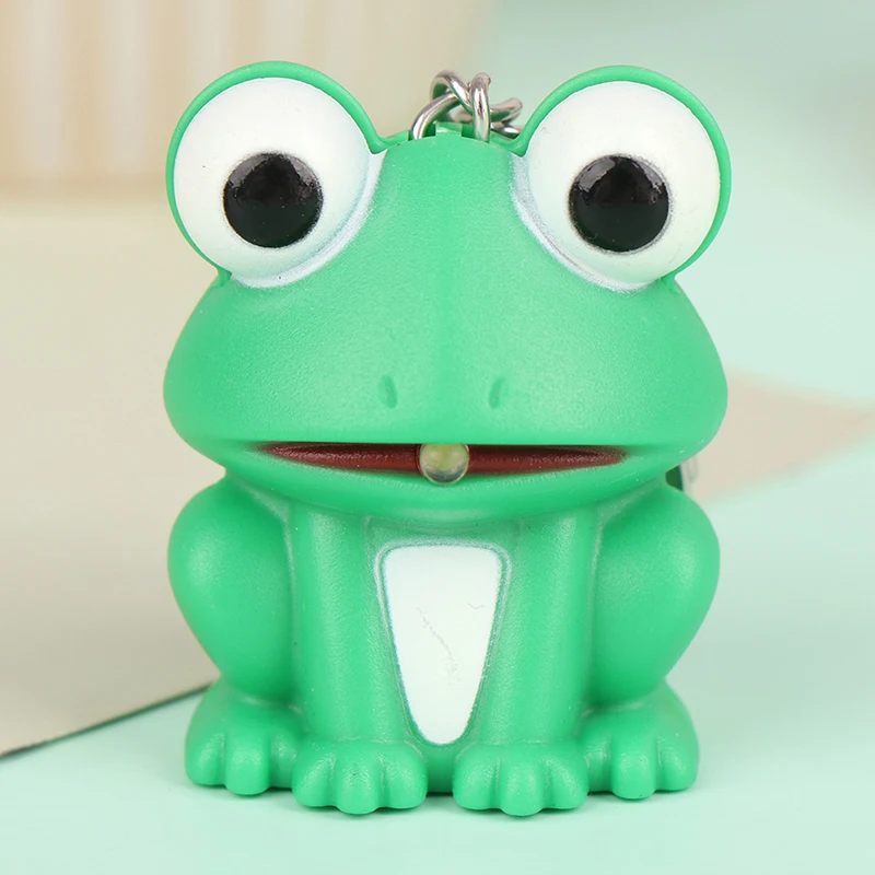 Забавные милые зеленые брелоки со светодиодной подсветильник кой | Украшения и