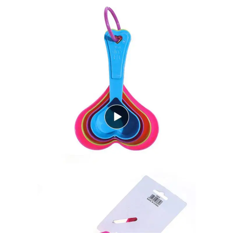 

Food Grade Material Baking Tools Colorful High Temperature Resistance Seasoning Spoon Kitchen Tools Convenient Storage