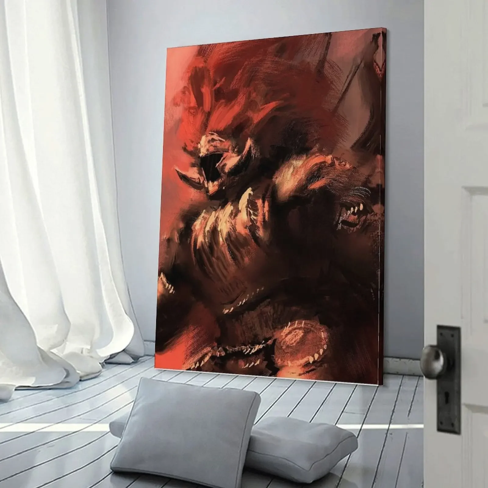 Starscourge Radahn Холст Картина современное украшение дома домашний декор интерьер