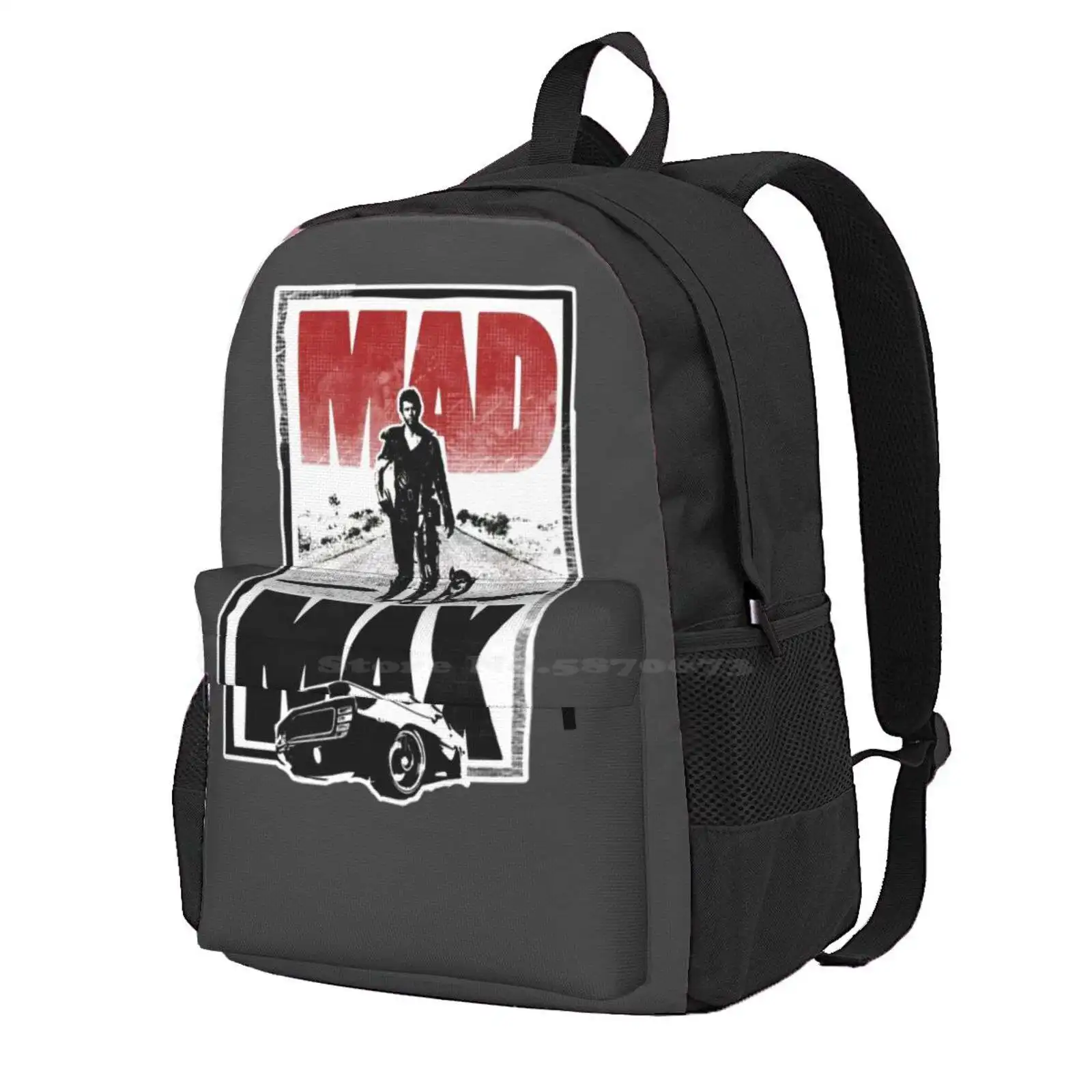 Рюкзак школьный Mad Max модные сумки с принтом мэдмакс фурии дороги воина