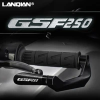 22mm 78 inch carbon fiber handlebar grips guard brake clutch levers guard protection for suzuki gsf250 gsf 250 bandit all years