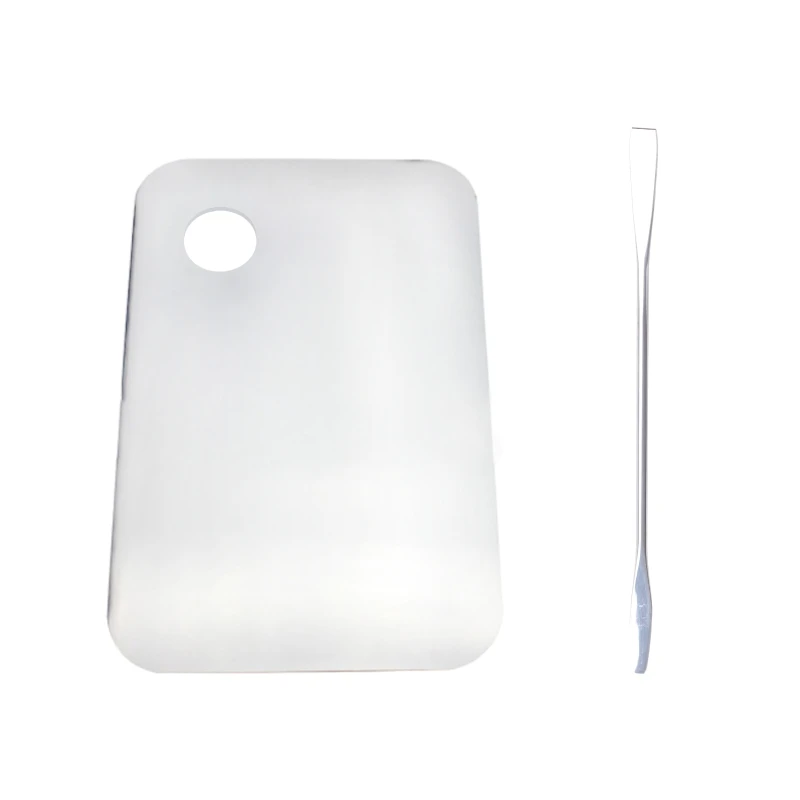 1 комплект акриловой прозрачной палитры для макияжа смеситель рисования с