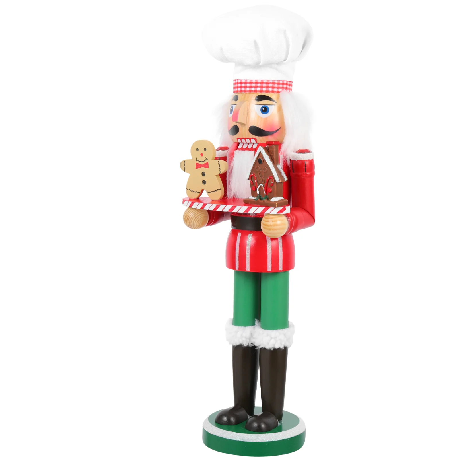 

Nutcracker Christmas Nutcrackers Wood Xmas Ornaments Gift Desktop Wooden Decor Decorations Decoration Soldier Craft Figures