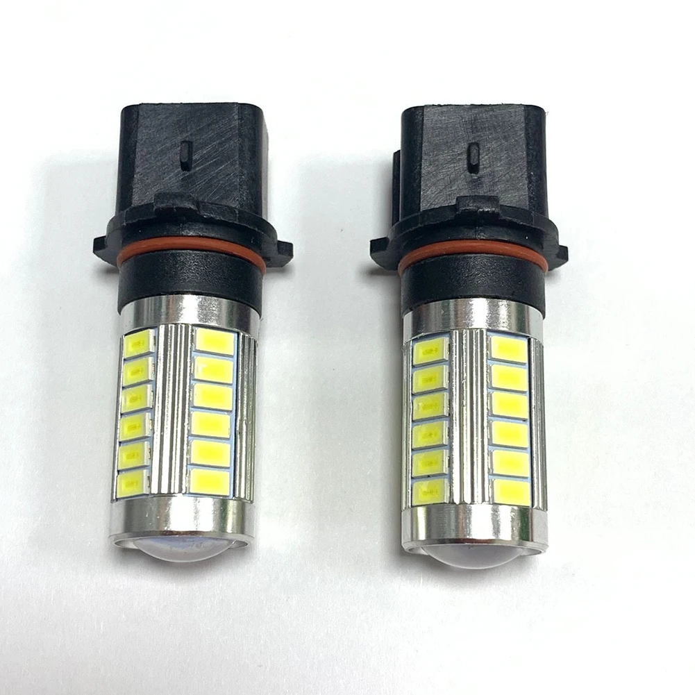 

Indicator Lamp Fog Light 12-24V 2pcs 6000-6500K 9W Accessories Bulb DRL Daytime Running Light Pair Replacement