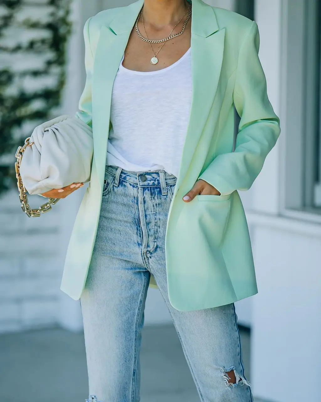 2023 New Spring and Autumn Long-sleeved Small Suit Commuting Temperament Professional Slim Top Jacket