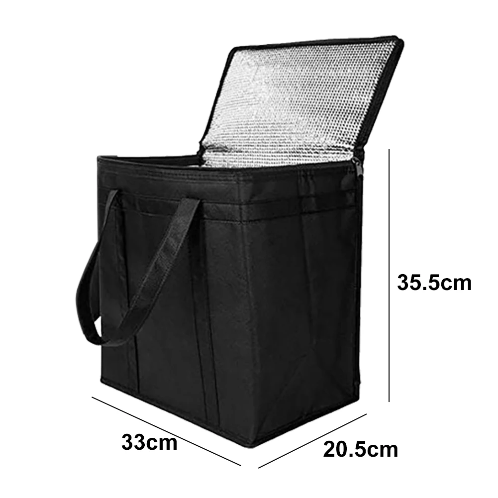 Thermal Backpack Waterproof Thickened Cooler Bag Foldable Large Insulated Bag Outdoor Picnic Cooler Backpack Refrigerator Bag images - 6