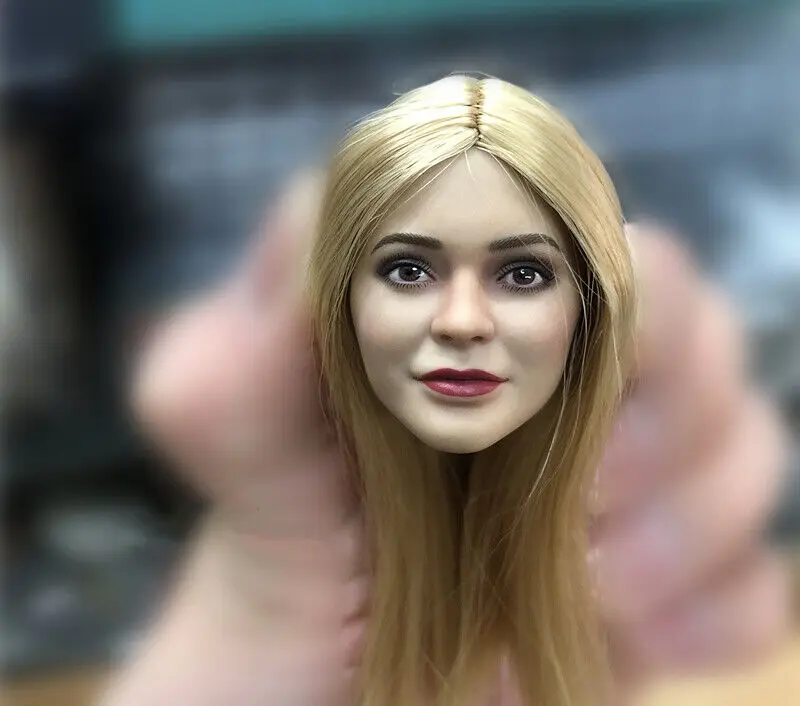 

VCF-2051 VC VERYCOOL 1/6th Female Officer Hair Transplant Head Sculpture Model